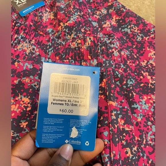 Columbia Bogata Bay Stretch UPF 50 Print Shots - Picture 6 of 7